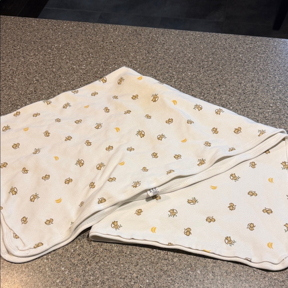 Y2k vintage gap Monkey baby blanket